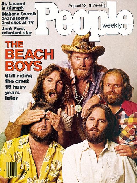 The Beach Boys Hang 15 People Magazine Covers, Magazine Aesthetic, Carl Wilson, Dennis Wilson, Mike Love, Diahann Carroll, Beach Boy, Brian Wilson, Oldies Music