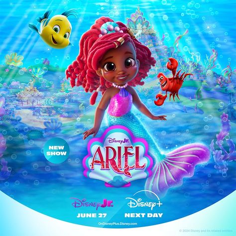 The Little Mermaid Ariel to make a Splash Debut on June 27th Disney Princess Room, Interracial Art, Mermaid Ideas, Disney Jr, Berklee College Of Music, Ariel Disney, Disney Aulani, Disney Handbags, Tower Defense