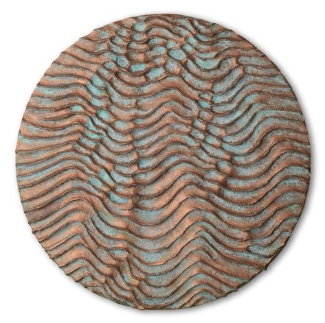 Artsy Rugs, Wall Relief, Copper Wall Art, Dimensional Wall Art, Sculpture Modern, Sculptural Wall, Copper Paint, Zhuhai, 3d Sculpture