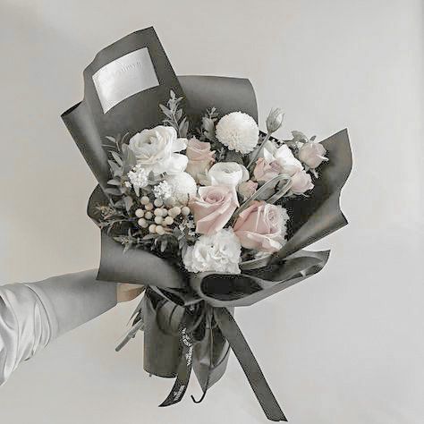 Gray Bouquet, Gray Flower Bouquet, Flowers For Men Gift Man Bouquet, Flower Bookey, Man Bouquet, Ribbon Flowers Bouquet, Fake Flower Bouquet, Flowers For Men, White Flower Bouquet