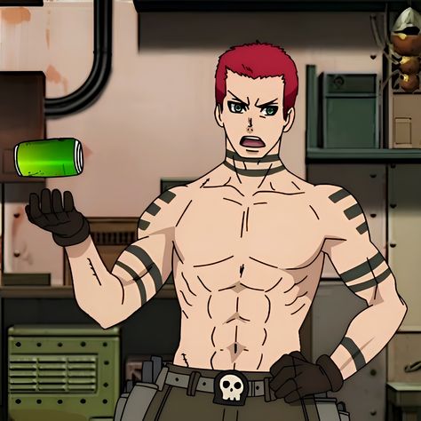 Vulcan Joseph, Goal Physique, Maid Outfit Anime, Infinity Art, Animated Man, Hottest Anime Characters, Fire Force, Anime Boyfriend, Anime Drawings Boy