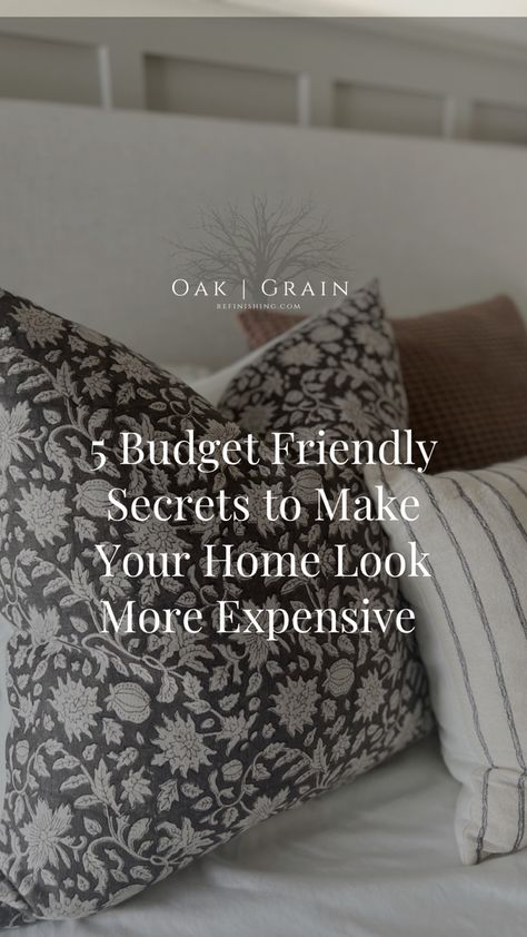 Expensive Home Decor On A Budget, How To Make Your Rental Look Expensive, High End Decor On A Budget, Luxury Decor On A Budget, Furniture On A Budget, Make Bedroom Look Expensive, How To Make Your Home Look Luxurious, How To Make Home Look Expensive, How To Make Bathroom Look Expensive