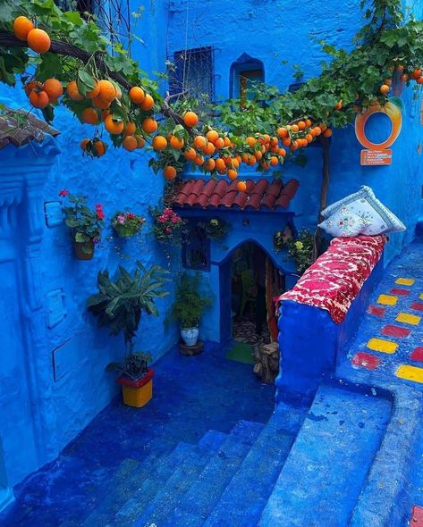 Blue City Morocco, Surf Morocco, Moroccan Aesthetic, Marrakech Travel, No Filter Needed, Arab Culture, Tag Friends, Blue City, Fantasy Places