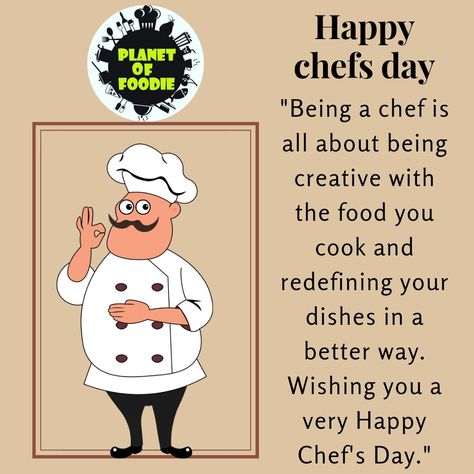 I think the most wonderful thing in the world is another chef. I’m always excited about learning new things about food. Happy International Chef Day, International Chef Day, Chef Day, Learning New Things, New Things To Learn, Wonderful Things, New Things, Chef, The World