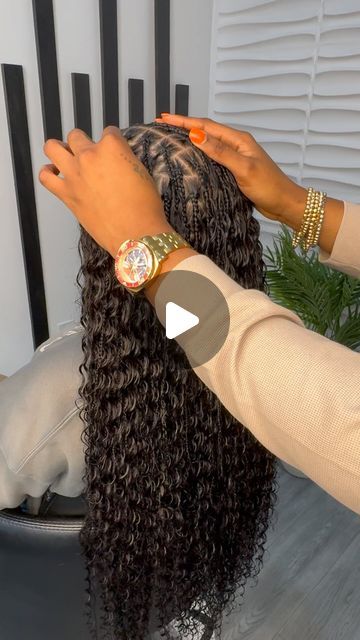 Y A on Instagram: "🫶🫶  Small-medium gypsy  Human hair @mamacita___hair  . . . . . . . . . . .. . #stitchbraidsnyc #newarkbraider #gypsybraids #bohobraids #bohobraid #curlybraids #bulkhairextensions #stitchbraids #newjerseybraids #newjerseybraider #bohobraidsnyc #knottlessbraidsnj #braidsnj #njbraids #njbraider #njbraiders #jerseybraider #brookylnbraider #braidsync #stitchbraidsnj #nycbraids #braidsgang #njstylist #bohostyle #curlyhairstyles #humanhairbraids #bohemianbraids" Small Knotless Boho Box Braids, Medium Boho Knotless Braids Human Hair, Small Boho Box Braids, Boho Braids Human Hair, Nipsy Hustle Braids, Small Boho Braids Human Hair, Box Braids Hairstyles Medium, Human Hair Boho Braids, Medium Boho Knotless Braids