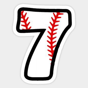 Seventh Birthday 7th BASEBALL\\rSeventh Birthday 7th BASEBALL\\rSeventh Birthday 7th BASEBALL\\rSeventh Birthday 7th BASEBALL Baseball Stickers, Seventh Birthday, Baseball Clipart, Cookie Decorating Ideas, Cookie Decorating, Sticker Design, Decorating Ideas, Cricut, Clip Art