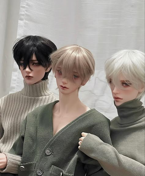 Bjd Face Up Ideas, Bjd Dolls Male Cute, Male Ball Jointed Dolls, Bjd Male Dolls, Ball Jointed Dolls Male, Coquette Dollete Aesthetic, Bjd Dolls Male, Dollete Aesthetic, Doll Face Paint