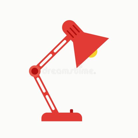 Office lamp flat icon. stock illustration Lamp Illustration, Desktop Lamp, Vector Technology, Office Lamp, Silhouette Illustration, Education Design, Desk Light, Flat Icon, Flat Illustration