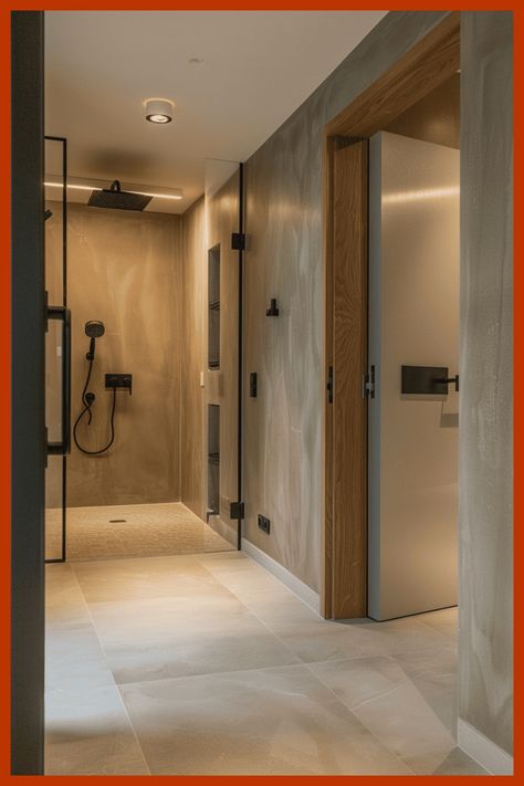 Maximize space and style in your small bathroom with these walk-in shower ideas Shower Small Bathroom Ideas, Walk In Shower Small Bathroom, Small Bathroom Double Sink, Shower Small Bathroom, Geometric Tiles Bathroom, Walk In Shower Ideas, Bathroom 2024, Bathroom Mirror Storage, Bathroom Design Small Modern