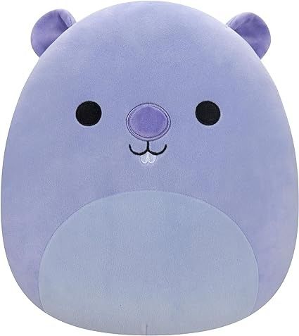 Amazon.com: Squishmallows Original 12-Inch Javari Lavender Groundhog - Medium-Sized Ultrasoft Official Jazwares Plush : Toys & Games Squishy Toys, Teddy Bear Stuffed Animal, Stuffed Animals, Plush Toy, Color Purple, Pet Toys, Medium Size, Baby Gifts, Kids Shop