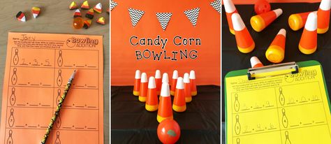 Candy Corn Addition Bowling Wedding Projects, Party Planning Ideas, Classroom Inspiration, Planning Ideas, Candy Corn, School Days, Bowling, Creative Projects, Party Planning