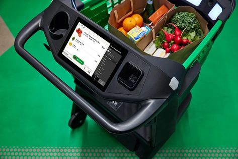 amazon fresh grocery store opens with smart shopping carts Fresh Store, Amazon Fresh, Fresh Groceries, Shopping Trolley, Woodland Hills, Amazon Store, Store Opening, Whole Foods Market, Amazon Shopping