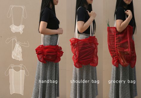 Shirrley - Custom Capacity Bag Ropa Upcycling, Diy Bag Designs, Diy Vetement, Thrift Flip, Diy Clothing, Creation Couture, Diy Sewing Clothes, 가을 패션, Mode Vintage