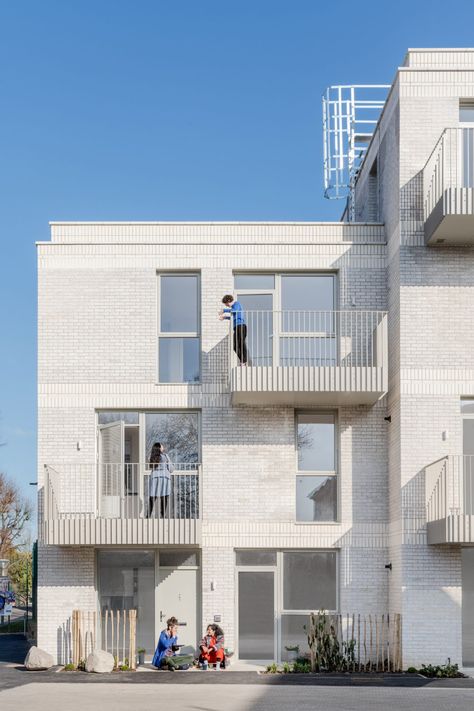 Brick Apartment, Social Housing Architecture, Co Housing, Collective Housing, Architecture Company, Urban Housing, British Architecture, Community Housing, Land Trust