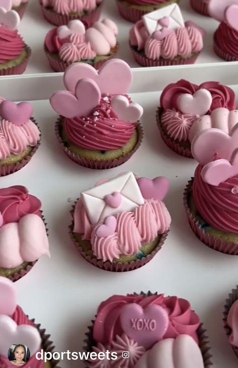 Valentine’s Day Cake Flavors, Kids Valentines Cupcakes, Valentines Cupcakes Decoration Easy, Cupcake Decorating Ideas Valentines Day, Cupcake Valentine Box Ideas, A Little Sweetheart Is On The Way Cake, Valentine’s Day Cupcake Cake Ideas, Valentines Day Cupcake Ideas, Valentine’s Day Cakepops