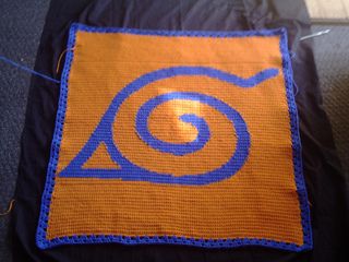 Naruto Theme, Geeky Craft, Pixel Crochet, Crochet Patterns Free Blanket, March 5, Afghan Crochet Patterns, Cross Stitch Art, Crochet Techniques, Crochet Motif