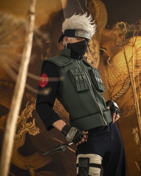 Kakashi Hokage, Kurama Naruto, 19 Days Characters, Cosplay Naruto, Cosplay Boy, Snk Cosplay, Kakashi Sensei, Naruto Cosplay, Male Cosplay