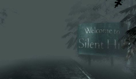 Silent Hill Film, Welcome To Silent Hill, Silent Hill Pfp, Silent Hill Aesthetic, Hill Aesthetic, Pfp Banner, Black And White Gif, Lady Dimitrescu, Picture Banner