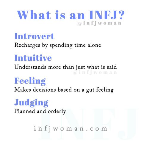 Sarah Kuhn | INFJ Woman on Instagram: “What is an INFJ? What does it mean?⁠ ⁠ Find out all the details here ⬇️⁠ https://infjwoman.com/infj/ (link in bio)⁠ ⁠ ⁠ #infj⁠ #infjlife⁠…” What Does Infj Mean, What Is Infj Mean, Infj Meaning, Infj Quotes, Lennox Lewis, Infj Woman, Infj Traits, Introvert Vs Extrovert, Personality Types Test