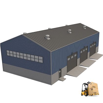 Warehouse Small Warehouse Design Layout, Small Warehouse Design, Academic Lifestyle, Warehouse Exterior, Warehouse Plan, Warehouse Ideas, Warehouse Layout, Warehouse Project, Scene Ideas