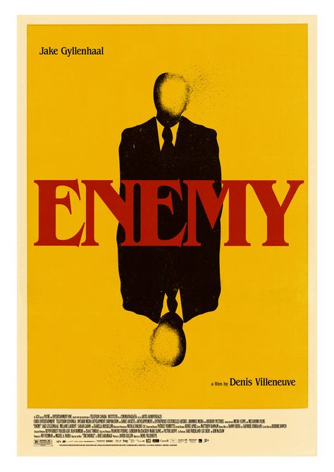 Our fine art prints: Museum-quality poster made on thick and long-lasting semi-glossy (silk) paper, Paper weight: 200 gsm / 80 lb-, Eco-friendly and sustainably produced. ** FREE SHIPPING WORLDWIDE ** Enemy 2013, A Field In England, Film Posters Art, Denis Villeneuve, History Professor, Movie Info, Best Director, Rotten Tomatoes, Great Tv Shows