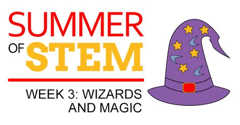 Week 3 of our free Summer of STEM features exciting wizard- and magic-themed science and engineering activities! Magic Camp Activities, Wizard Themed Activities, Magic Stem Activities, Magic Themed Activities For Kids, Wizard Activities For Kids, Magic Activities For Kids, Stem Themes, Stem Summer Camp, Pre-k Science