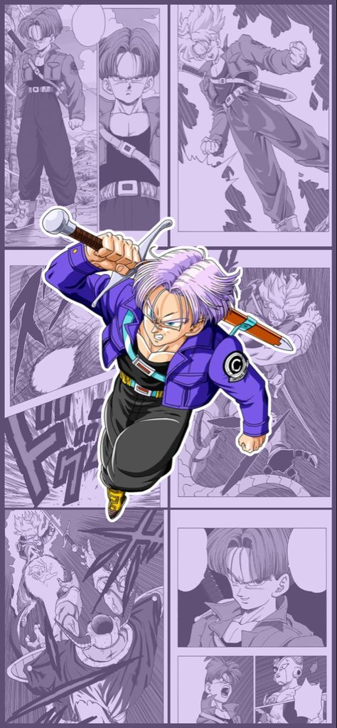 Follow for more Dragon Ball wallpapers Trunks Aesthetic Wallpaper, Dragon Ball Aesthetic Wallpaper, Trunks Wallpaper, Dragon Ball Trunks, Future Trunks Dbz, Trunks Dragon Ball, Trunks Dbz, Ball Image, Z Wallpaper