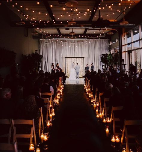 Waterview Loft at Port Detroit on Instagram: “Decide on forever with a Beautiful and Romantic Candle-lit Ceremony 🕯 • • • • #Detroit #Detroitweddings #Waterfrontweddings…” Candle Lit Wedding Ceremony, Candle Lit Ceremony, Romantic Candle, Romantic Candlelight, Romantic Candles, Detroit Wedding, Level 4, Wedding Lights, Wedding Design