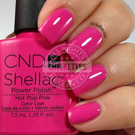 Pink Shellac, Cnd Shellac Colors, Gel Manicure Colors, Shellac Nail Colors, Cnd Shellac Nails, Shellac Colors, Cnd Nails, Manicure Colors, Gel Nail Colors