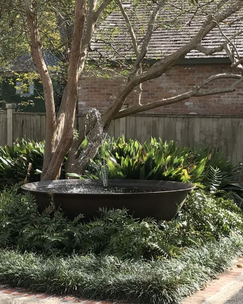 water feature-font...front garden Ground Water, Taman Air, Garden Water Feature, Thriving Garden, Outdoor Fountain, Water Features In The Garden, Have Inspiration, Garden Fountain, Garden Landscape Design