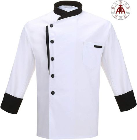 Chef Jacket Design Men, Chef Jackets Design, Cook Clothes, Customised Uniform, Chef Coats, Chef Jackets, Hotel Uniform, Chef Shirts, Chef Pants