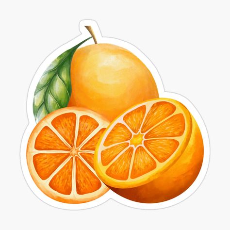 Get my art printed on awesome products. Support me at Redbubble #RBandME: https://www.redbubble.com/i/sticker/Cute-Orange-Fruit-by-Pirascano-Art/147815683.EJUG5?asc=u Orange Fruit, Sticker Cute, My Art, Awesome Products, Fruit, Art Prints, Orange, For Sale, Quick Saves