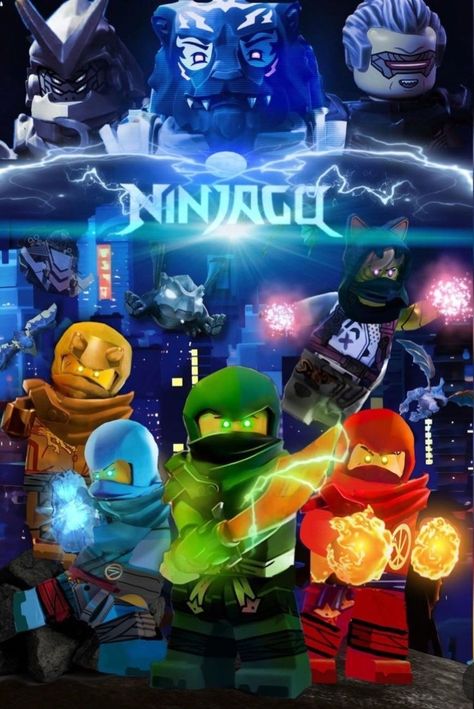 Ninjago United, Ninjago Poster, Lego Ninjago Dragons Rising, Ninjago Wallpaper, Ninjago Images, Ninja Go, Dragons Rising, Ninjago Dragon, Ninjago Lloyd