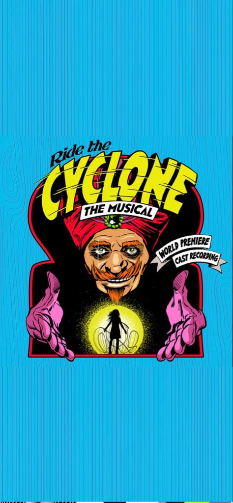 Ride The Cyclone Album Cover, Ride The Cyclone Musical Poster, Ride The Cyclone Aesthetic Wallpaper, Jane Doe Ride The Cyclone Wallpaper, Ride The Cyclone Musical Fanart, Ride The Cyclone Poster, Ride Of The Cyclone, Rtc Wallpapers, Ride The Cyclone Aesthetic