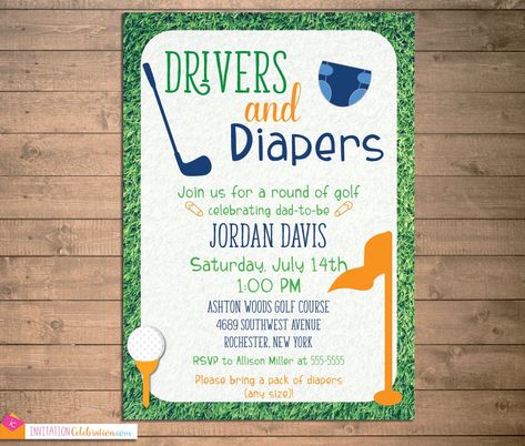 Customers are LOVING being able to edit invites themselves! Have you heard of Corjl yet? Diaper Shower Invitations, Preschool Birthday, Golf Baby Showers, Golf Invitation, Golf Baby, Man Shower, Baby Sprinkle Invitations, Sprinkle Invitations, Coed Baby Shower