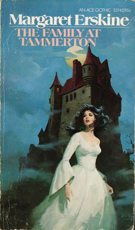 The Family at Tammerton - Margaret Erskine Gothic Romance Books, Arte Pulp, Romance Book Covers Art, Romance Covers Art, Horror Book Covers, Gothic Books, Gothic Fiction, Horror Vintage, Romance Novel Covers