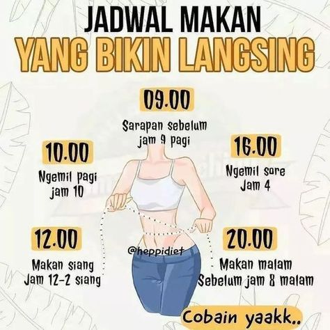 Diet Sehat, Ibs Diet, Beautiful Skin Care, Resep Diet, Breast Workout, Healthy Diet Tips, Diet Program, Abs Workout Routines, Diet Menu