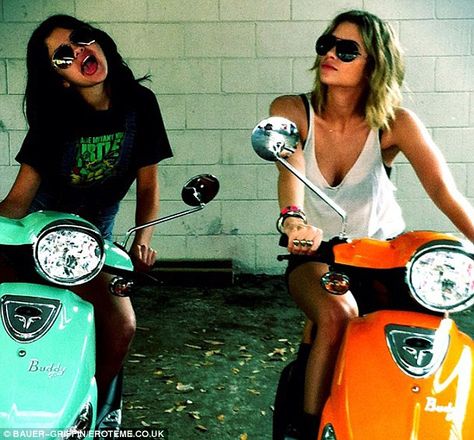 Selena Gomez Photos, Spring Breakers, Scooter Girl, Ashley Benson, Vanessa Hudgens, Pretty Little Liars, Scooters, Spring Break, Selena Gomez