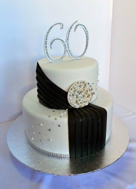 60tg Birthday Cake Ideas, Cakes For 60th Birthday For Women, 60th Birthday Cake For Women, 60 Birthday Cakes For Women, 60th Birthday Cake For Ladies, 60th Birthday Cake For Mom, Simple Birthday Cake Designs, Glamorous Birthday, 19th Birthday Cakes