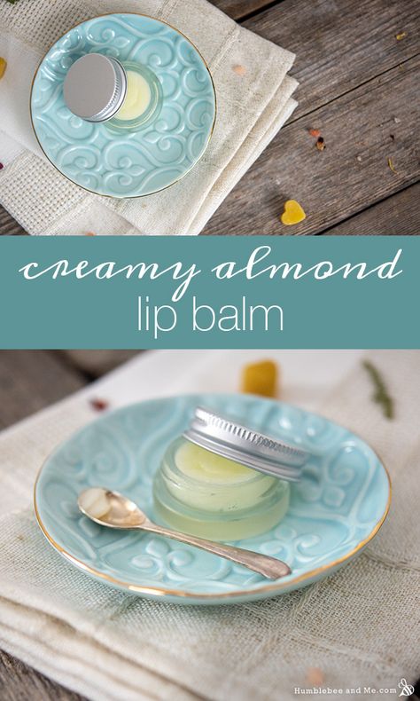 Lanolin Lip Balm, Almond Oil Benefits, Homemade Lip Balm Recipe, Homemade Makeup, Lip Balm Recipes, Homemade Lip Balm, Diy Lip Balm, Flavored Lip Balm, Kissable Lips