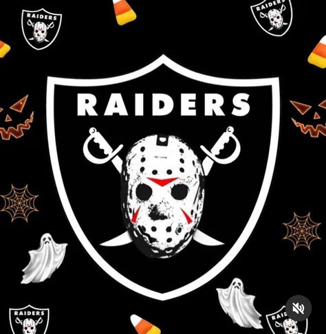 Raiders Wallpaper, Background Halloween, Raider Nation, In Memory Of Dad, Oakland Raiders, Wallpapers, Collage, Halloween, Sports