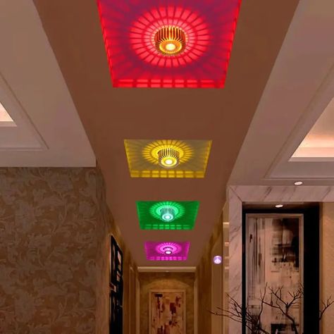 Corridor Lighting, White Light Fixture, Porch Light, Recessed Ceiling Lights, Modern Led Ceiling Lights, Recessed Ceiling, Led Ceiling Lamp, Decoration Inspiration, Porch Lighting