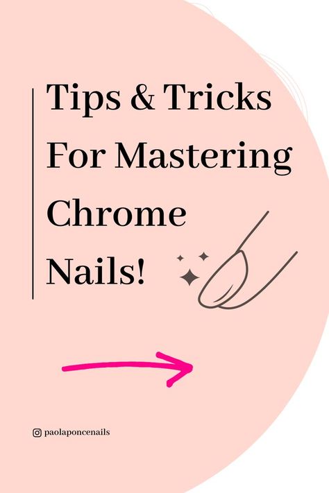 Learn how to master nails and avoid lifting and chipping Chrome Gel Nails, Indian Nails, Nail Business, Solid Color Nails, Chrome Nails Designs, Chrome Nail Powder, Squoval Nails, Nail Effects, Edgy Nails