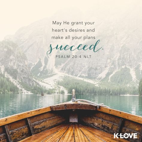 #VOTD #scripture #success #answeredprayers Quotes About Achievement, Bible Verse About Success, Psalm 20 4, Psalm 20, Quotes About Success, Verses About Love, About Success, Soli Deo Gloria, Inspirational Bible Quotes