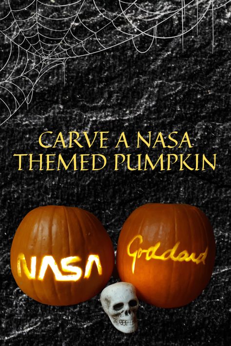 Want to carve your own NASA-themed pumpkin? Here are three different patterns you can use. Simply print one (or all of them!) out, and follow the directions, which can be found on each pattern page. Nasa Pumpkin Carving, Halloween Pumpkin Stencils, Nasa Goddard, Pumpkin Stencils, Pumpkin Carvings, Math Lesson Plans, Pumpkin Stencil, October Birthday, Caving