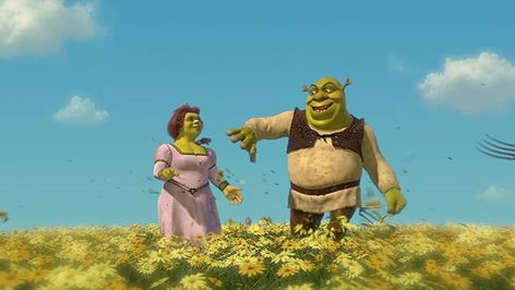 Shrek 2 (2004) Shrek Fiona, Fiona Shrek, Meet The Parents, Jennifer Saunders, Mike Myers, Princess Fiona, Cameron Diaz, Animation Screencaps, Fairy Godmother