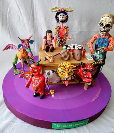 Dia De Los Muertos Party Ideas, Mexican Doll, Day Of The Dead Art, Paper Mache Art, Papel Mache, Magic Words, Arte Popular, Mexican Style, Mexican Art