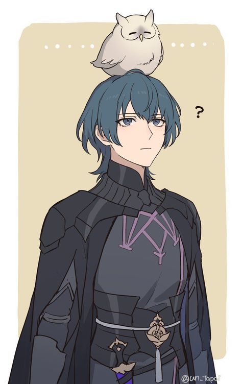 Byleth Fire Emblem Male, Fire Emblem Pfp, Byleth Fanart, Fire Emblem Path Of Radiance, Byleth Fire Emblem, Fe3h Fanart, Male Byleth, Three House, Blue Lion