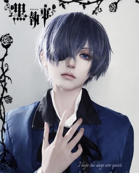 Ciel Cosplay, Ciel Phantomhive Cosplay, Black Butler Funny, Cosplay Ideas Women, Black Butler Cosplay, Black Butler Characters, Black Butler Ciel, Angel Aesthetic, Black Butler Anime