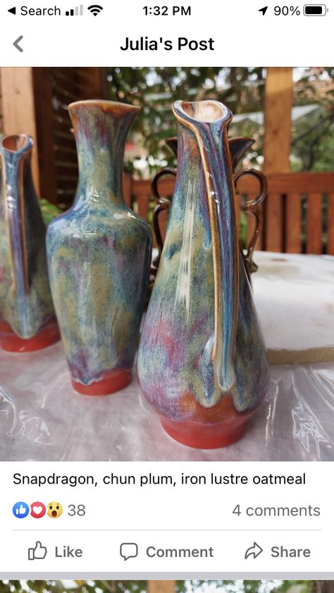 Glaze Layering, Glaze Combinations, Glaze Combos, Amaco Glazes, Glazing Techniques, Glaze Ceramics, Pottery Glazes, Ceramic Pots, Ceramic Pitcher